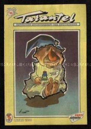 Satirezeitschrift der DDR. 1958
