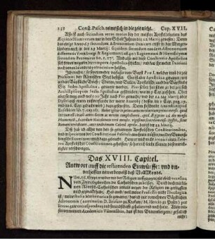Das XVIII. Capitel. Antwort auff die restirenden Einwürffe: und unverhoffter newer beweiß deß Vollmonds