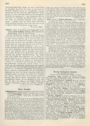 253 [Rezension] Schlatter, Adolf, Sechs Predigten