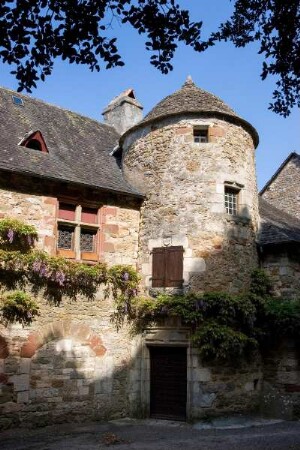Frankreich. Limousin. Correze. Turenne. Oberstadt. Chateau. Schloss