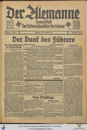 Nr. 32-59 (Februar 1933)
