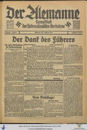 Nr. 32-59 (Februar 1933)