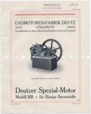 Spezialmotor für flüssige Brennstoffe