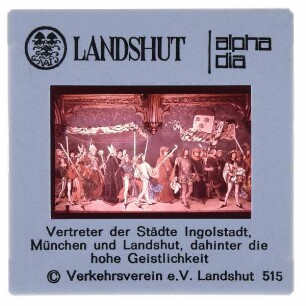 Landshut, Rathaus,Löfftz, Seitz, Spieß, Wandgemälde im Landshuter Rathaussaal : Wandbilder des Prunksaals