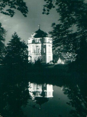 Teeschlösschen (Belvedere) Schlosspark Charlottenburg Nachtaufnahme