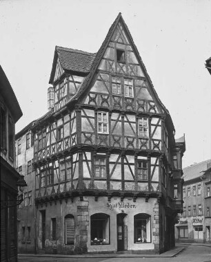 Halle (Saale), Graseweg 18, Fachwerkhaus