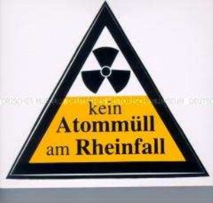 Aktionsaufkleber des BUND gegen Kernkraftwerke