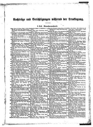 Nachträge und Berichtigungen während der Drucklegung