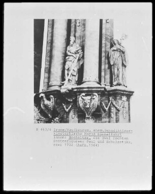 Der heilige Paul und Scholastika