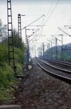 Vaihingen/Enz-Nord Einfahrsignal Fahrleitung
