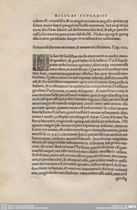 8. Solutio dictarum rationum et earum insufficientia.