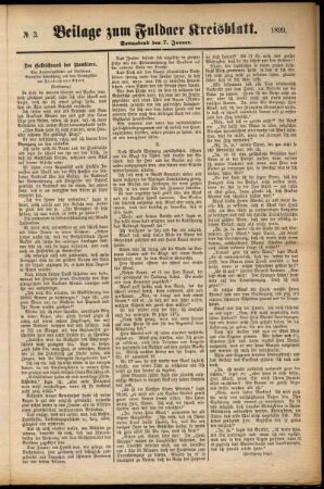 Zweite Ausgabe vom Samstag, den 07. Januar 1899.