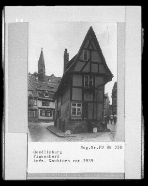 Quedlinburg. Finkenherd