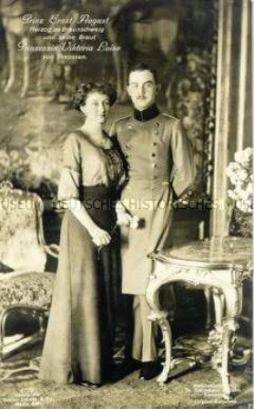 Viktoria Luise von Preußen mit Ernst August von Braunschweig-Lüneburg