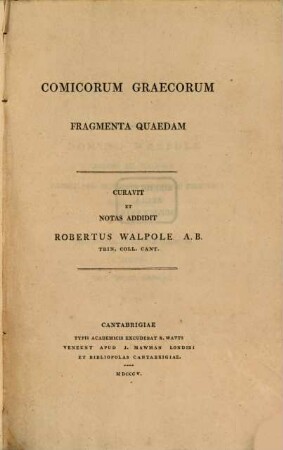 Fragmenta Comicorum Graecorum