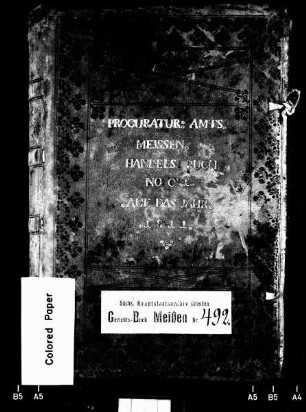 Gerichtshandelsbuch, Bd. 112