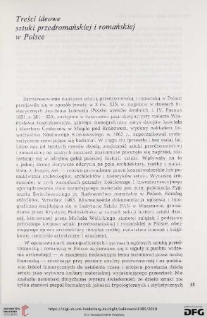 Treści ideowe sztuki przedromańskiej i romańskiej w Polsce