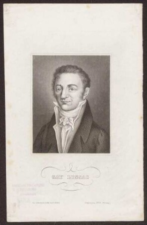 Gay-Lussac, Joseph Louis