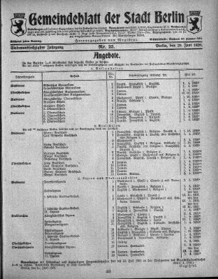 1926,25: Nr. 25, 20. Juni 1926
