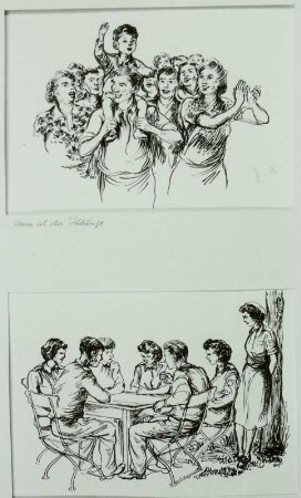 Illustration zu Reinhardt: "In den Sommer hinein"