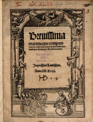 Breuissima maximeque compendiaria conficiendarum epistolarum formula