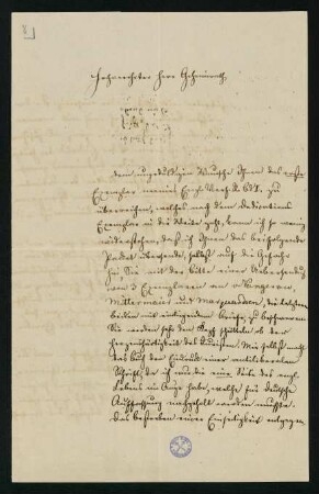 Brief vom 21. März 1857