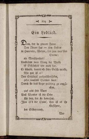 Ein Loblied