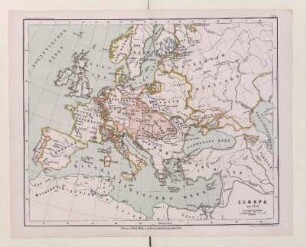 Europa um 1740.