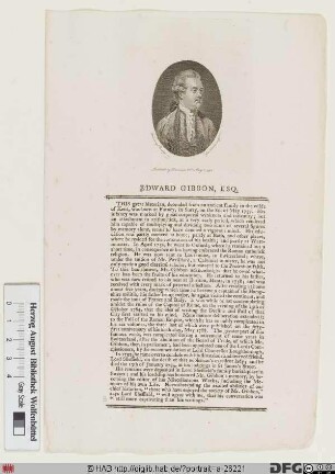 Bildnis Edward Gibbon