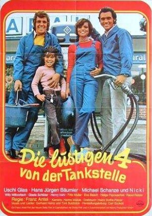 Die lustigen Vier von der Tankstelle