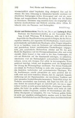 501-502 [Rezension] Roey, J. E. van, Archiepiscopus Michliniensis, De virtute charitatis