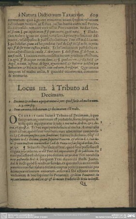 Locus 112. à Tributo ad Decimam