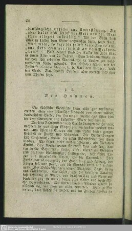 §. 5. Die Hunnen