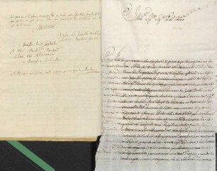 Leopoldo Mazzoni an Unbekannt (Rom)
