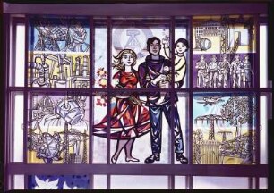 Glasbild, Berlin