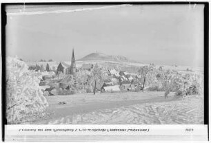 Osterzgebirge. Altenberg mit dem Geisingberg