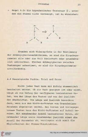 2.4. Neuralgische Punkte. Trial and Error