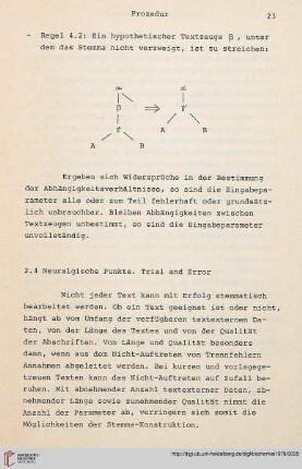 2.4. Neuralgische Punkte. Trial and Error