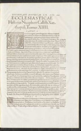 Ecclesiasticae Historiae Nicephori Callisti Xanthopuli, Tomus XIIII.
