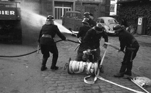 Herbstabschlussübung der Freiwilligen Feuerwehr Mühlburg.