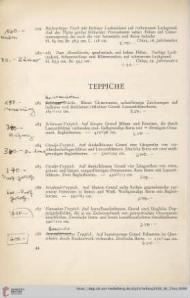 Teppiche (Nr. 282-300)