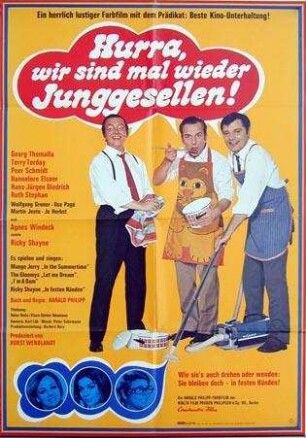 Hurra, wir sind mal wieder Junggesellen!