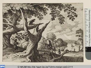 Wegtor aus gebrochenen Baum