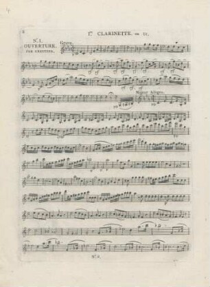 Clarinette I