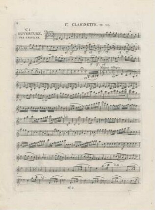 Clarinette I