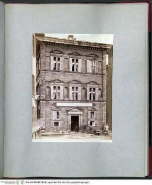 IV Florence ArchitectureFlorenz, Palazzo Bartolini Salimbeni, Fassade - Rotes Album IV (Florenz, Architektur)