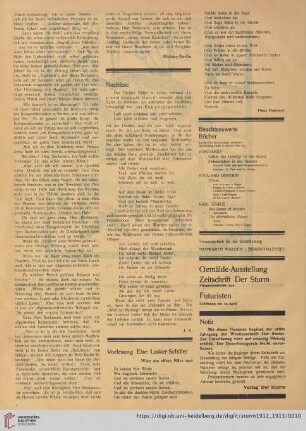 Vorlesung Else Lasker-Schüler