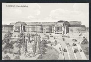 Leipzig. Hauptbahnhof