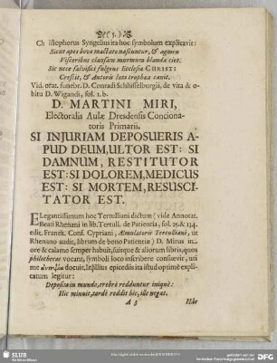 [VI.] D. Martini Miri ...