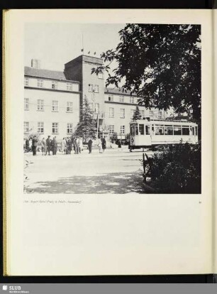 Am August-Bebel-Platz in Halle-Ammendorf